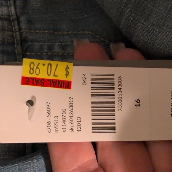 NEW Wide Leg Trouser Denim (size 16) - Picture 4 of 4